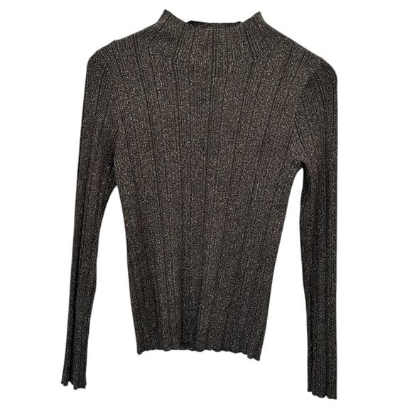 Rails Vivienne Sweater In Gold Lurex - Picture 3 of 7